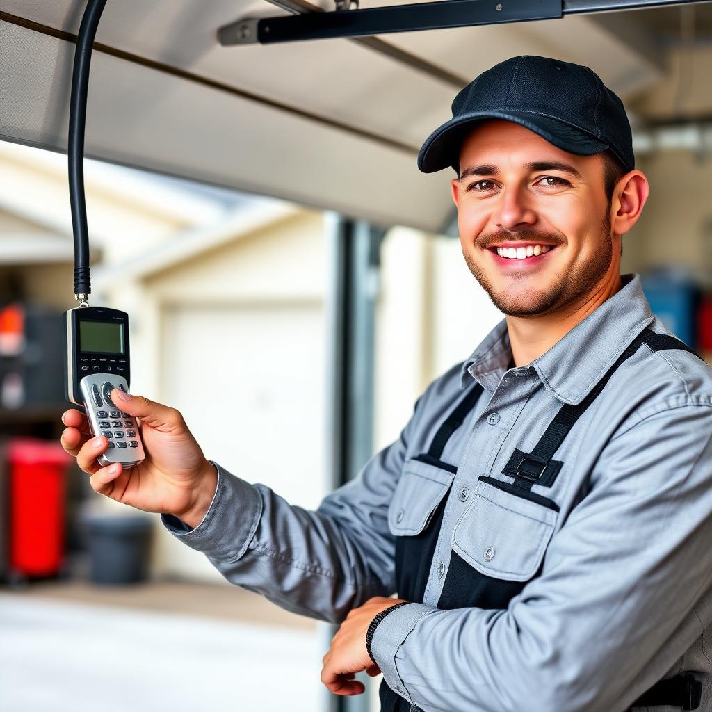 Professional garage door technician from North Reading Garage Doors